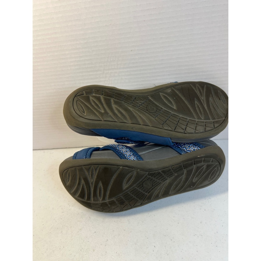 Baretraps Demi Womens 8.5M Navy Blue Strappy Toe Loop Sandals BT25718-10601 - Picture 5 of 8